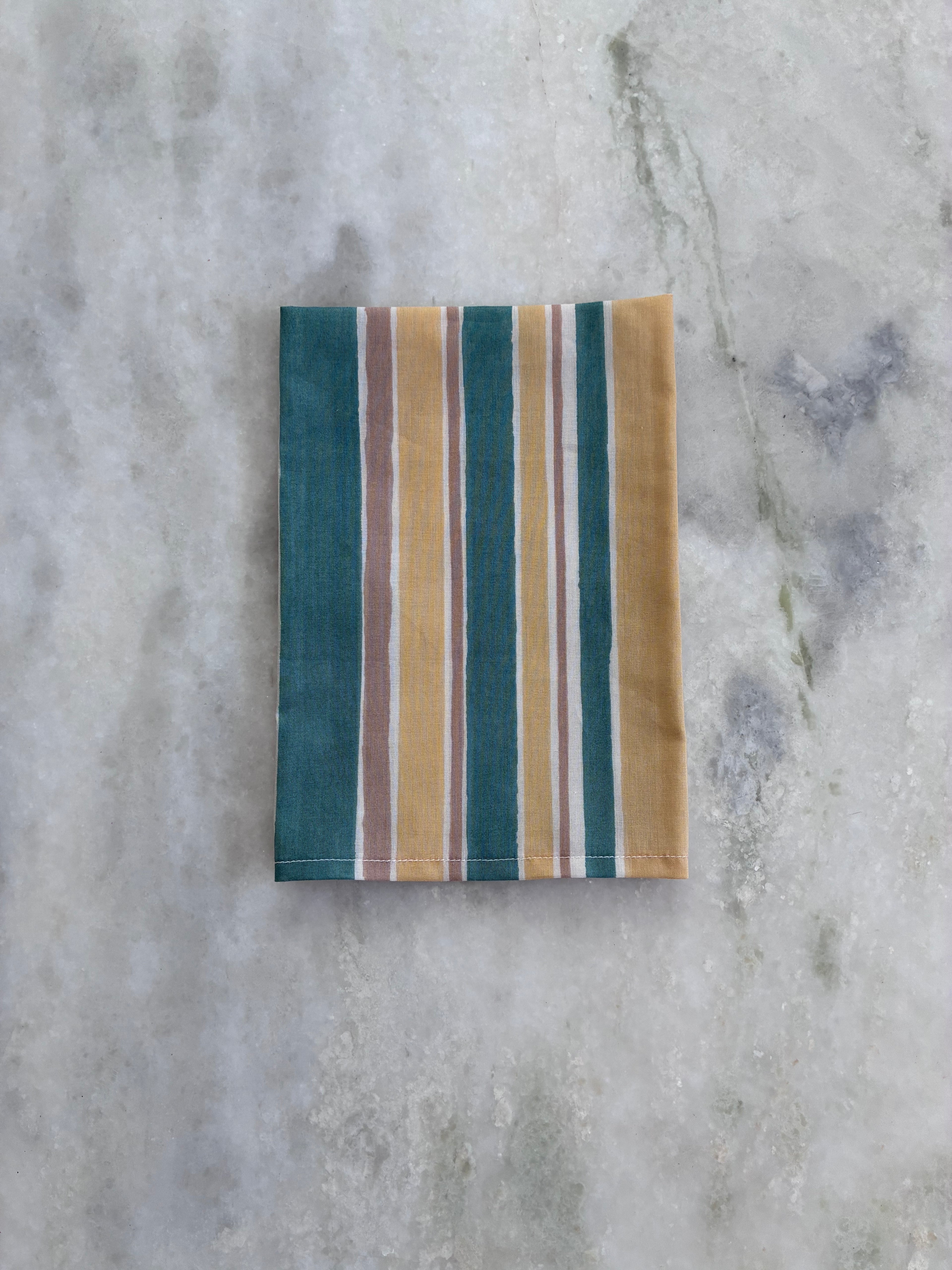 Into The Tide Napkin Set - Seaweed