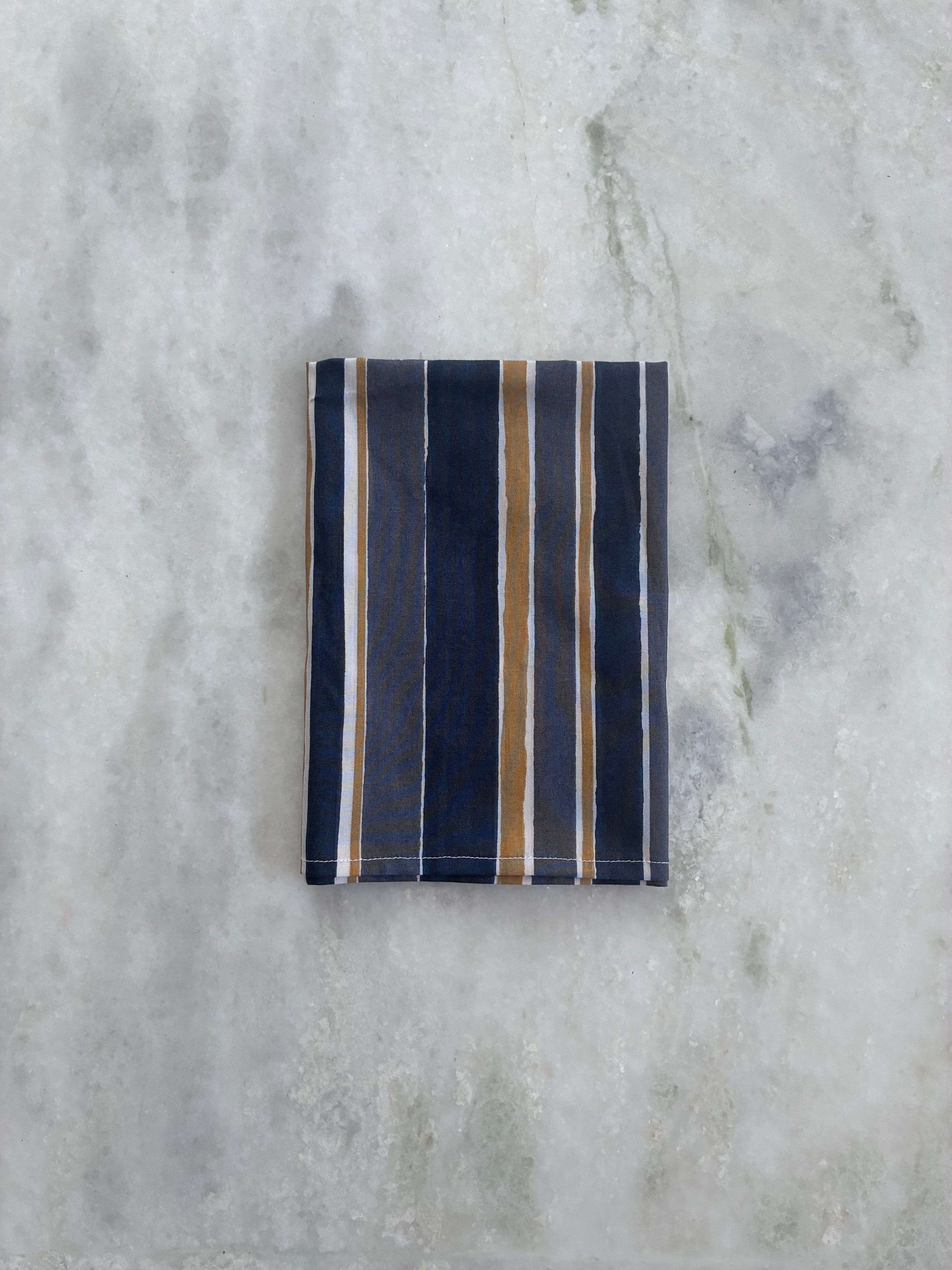 Into The Tide Napkin Set - Midnight
